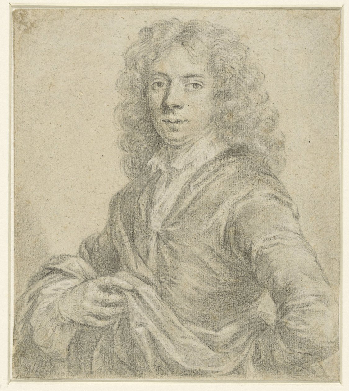 Retrato de Steffan Wolters, coleccionador em Amesterdão de Gottfried Kneller