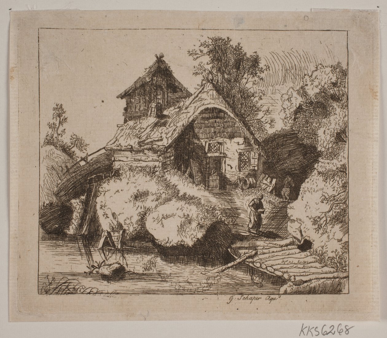 Antiga casa de fazenda de Gottfried Schaper