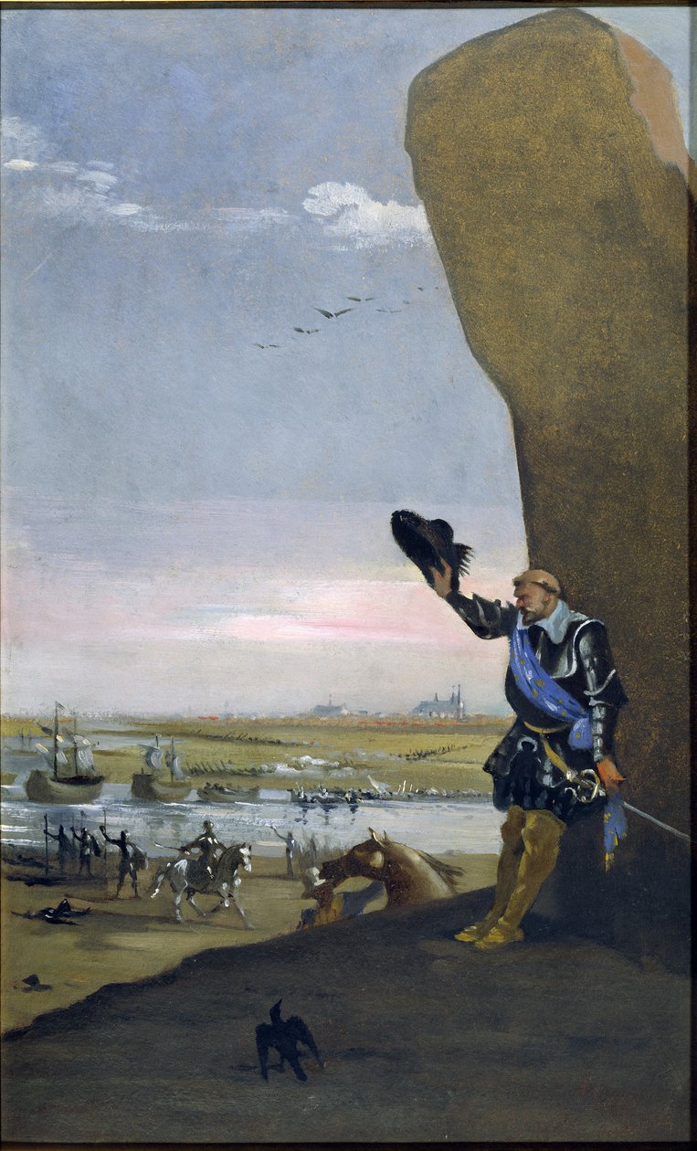 A Batalha de Stangebro (Guerra contra Sigismundo de Gotthard Adolf Werner