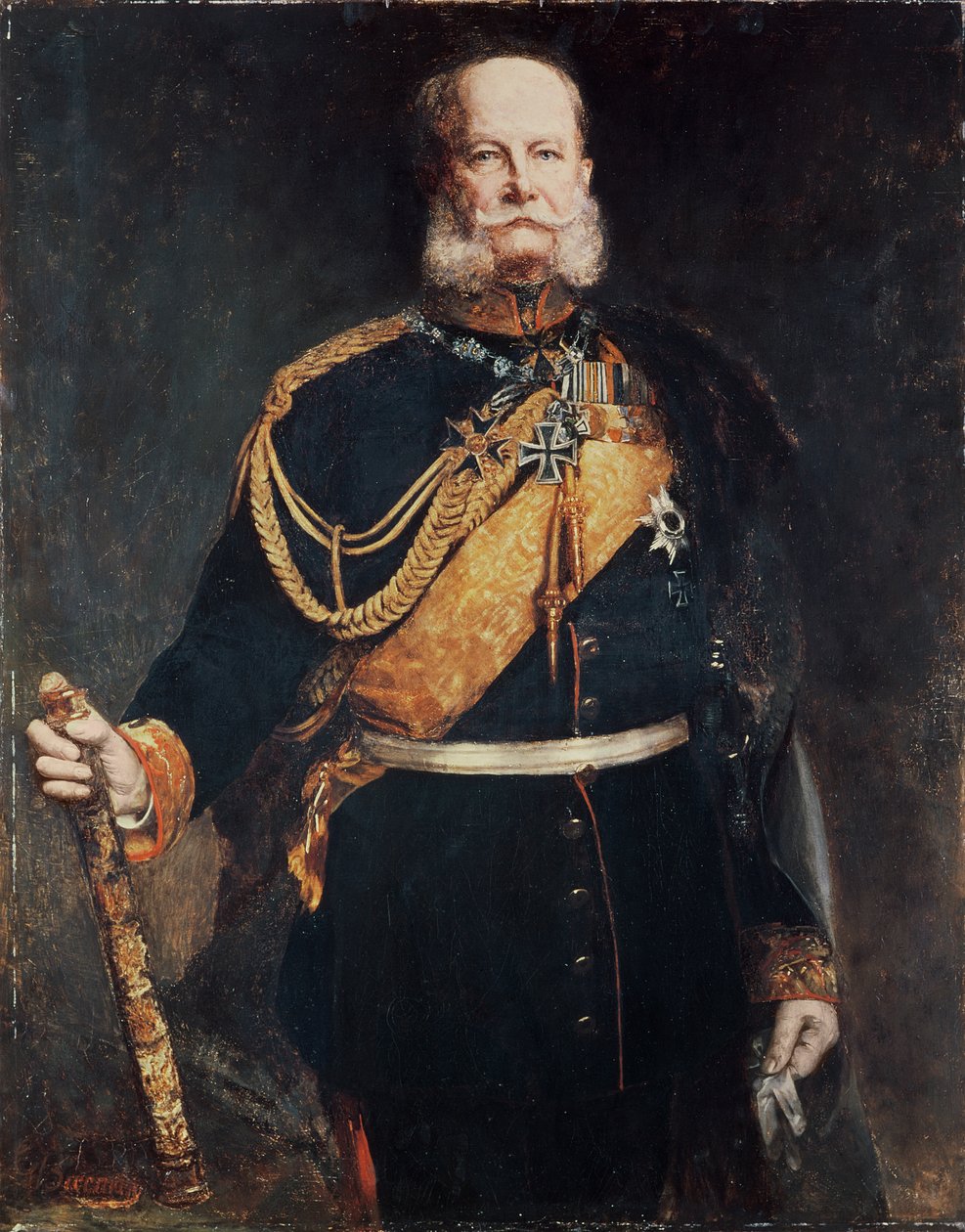 Imperador Wilhelm I de Gottlieb Biermann