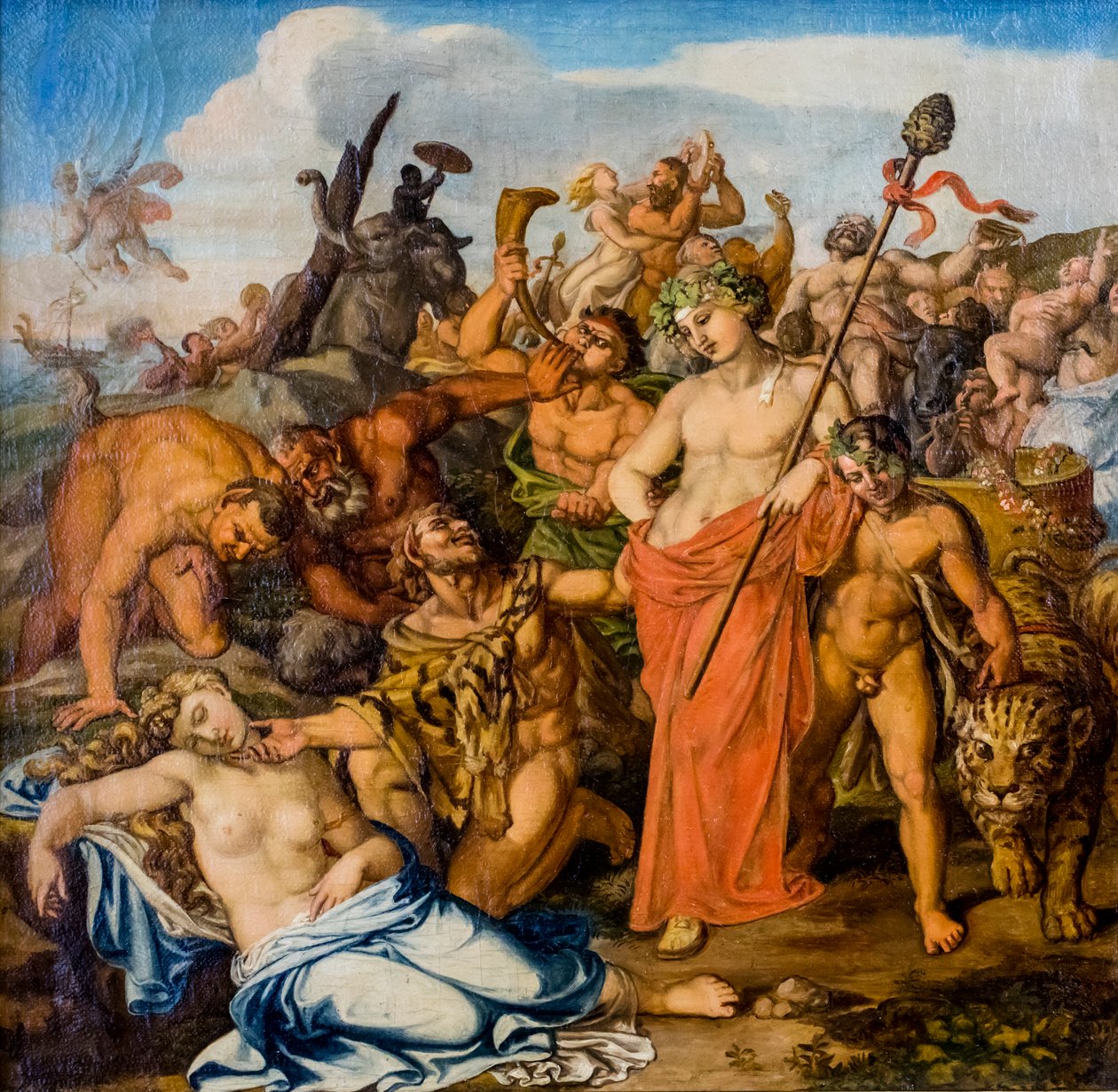 Baco e Ariadne de Gottlieb Schick