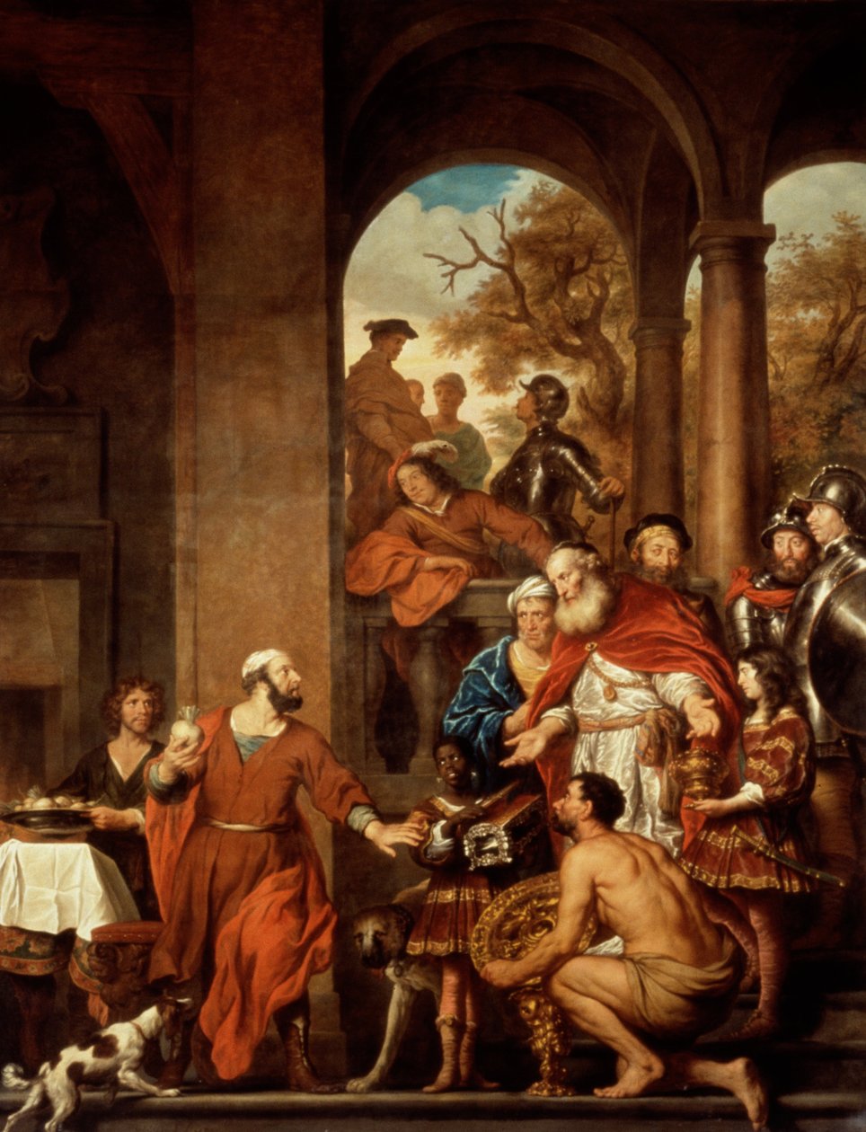 O Cônsul incorruptível Marcus Curius Dentatus de Govaert Flinck