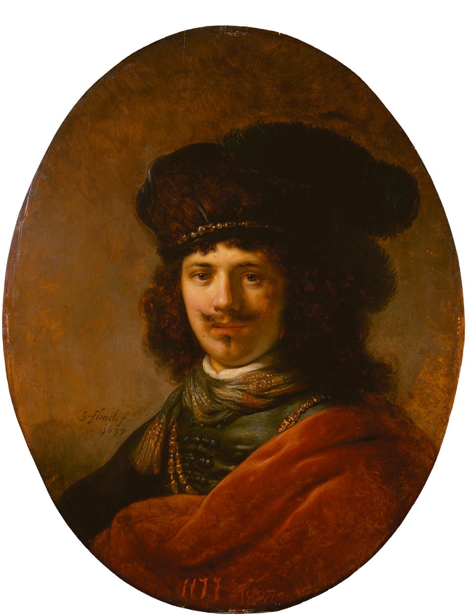 Retrato de um jovem, 1637. de Govaert Flinck