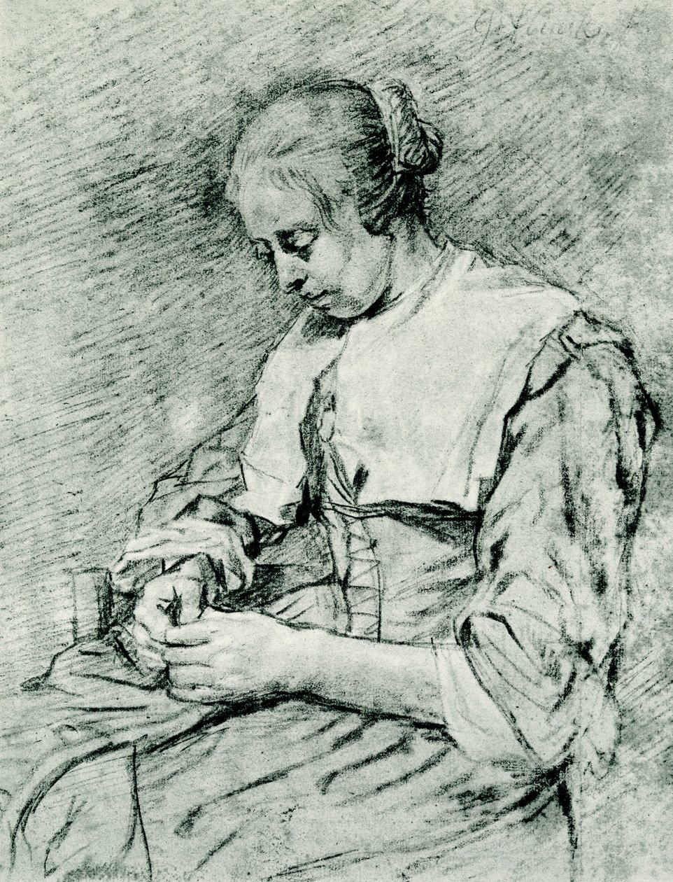 A costureira de Govaert Flinck