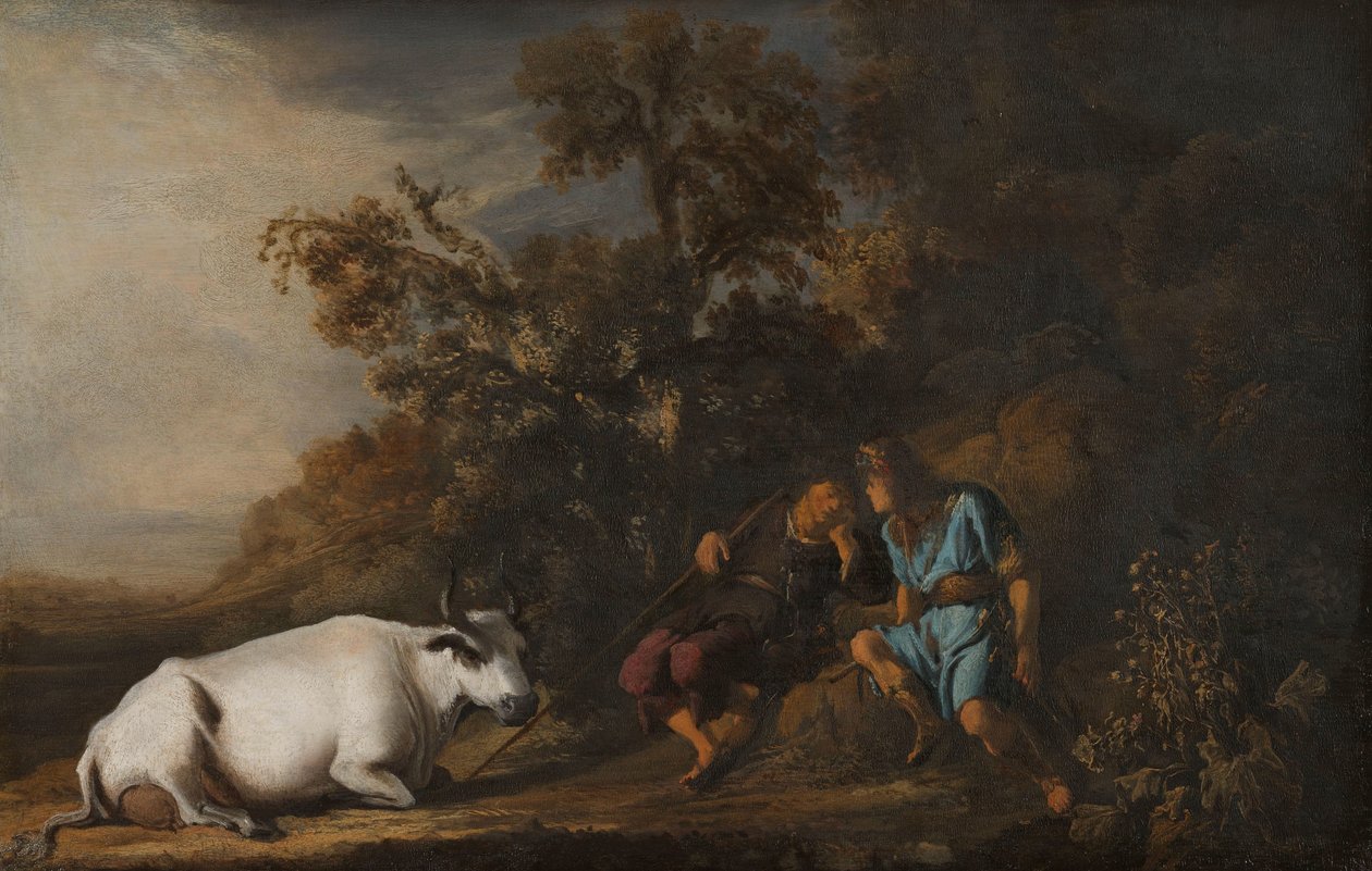 Mercúrio, Argus e Io de Govert Flinck