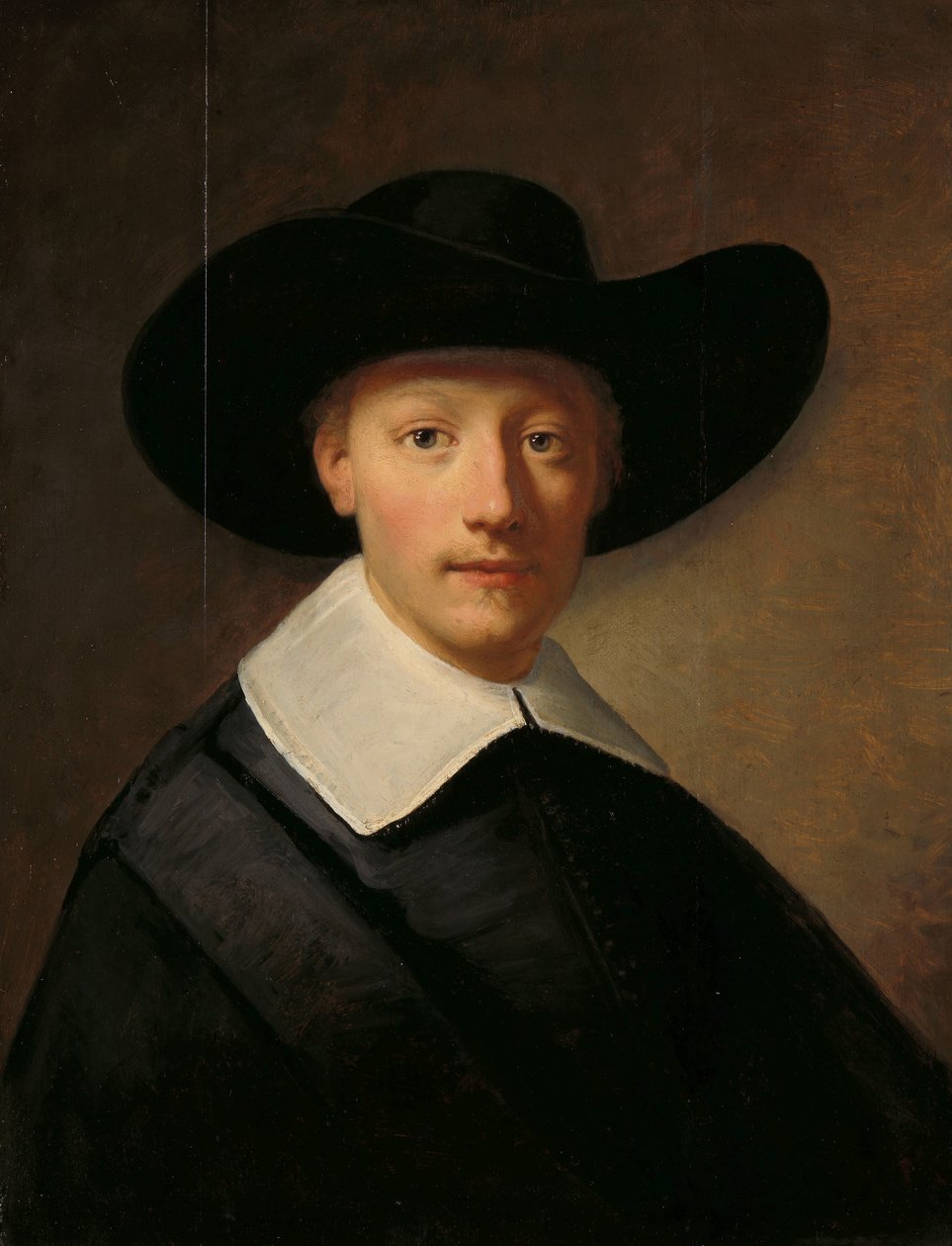 Retrato de um Homem, tradicionalmente conhecido como Gozen Centen (1611/12-1677) de Govert Flinck