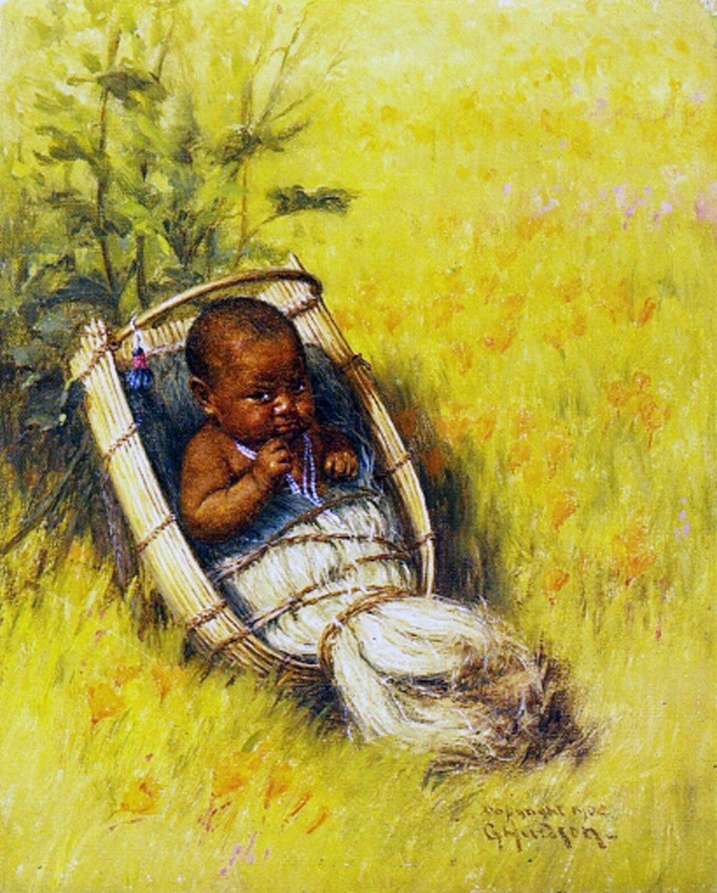 Kawasi Bebê Indiano, 1904 de Grace Carpenter Hudson