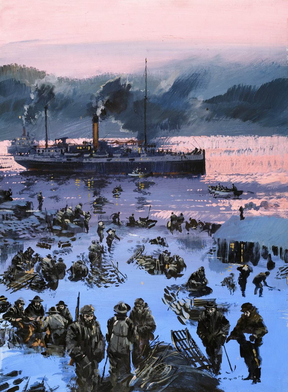 Embarque para a corrida ao ouro de Klondike de Graham Coton