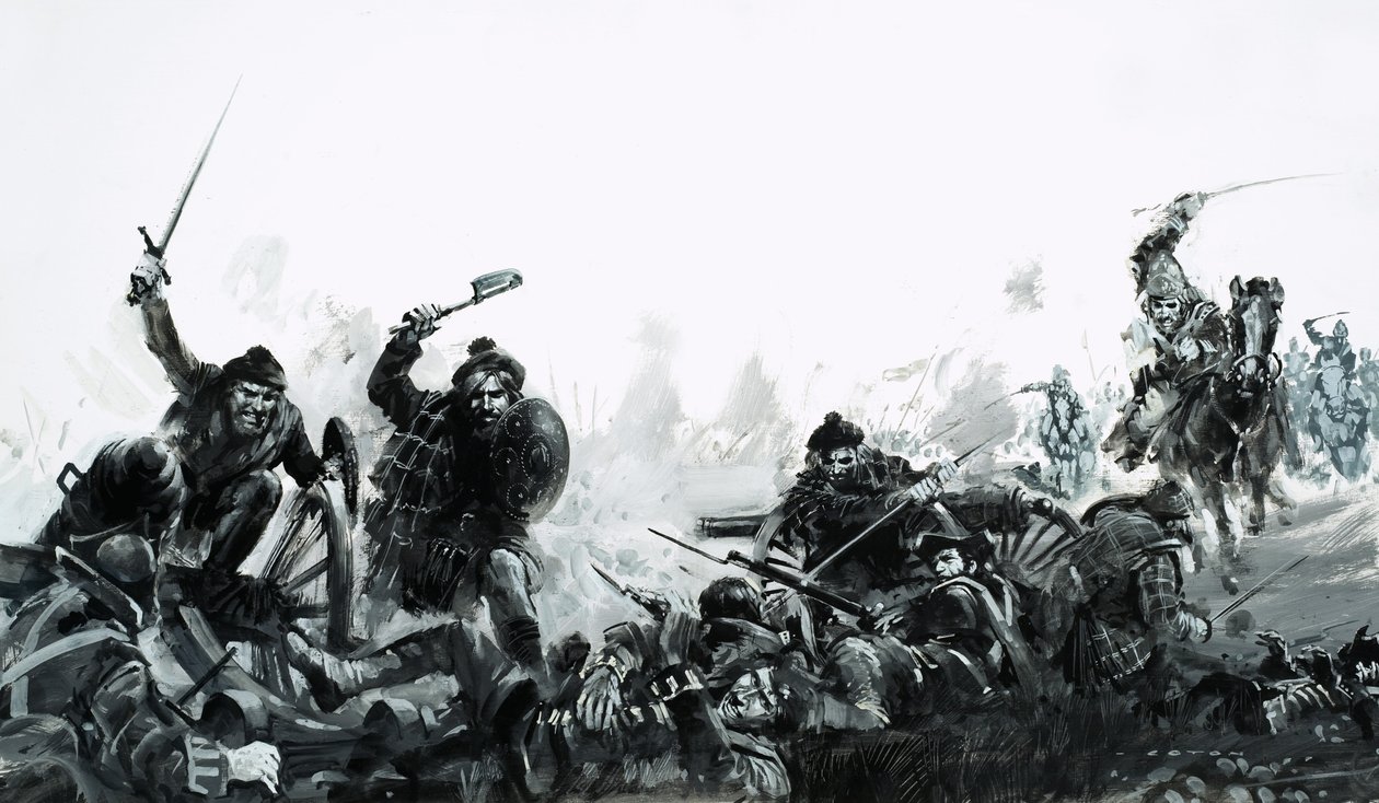 A Batalha de Culloden de Graham Coton