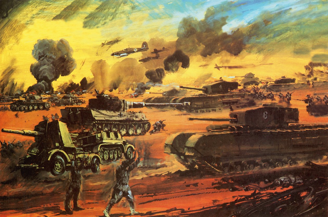 A Batalha de El Alamein de Graham Coton