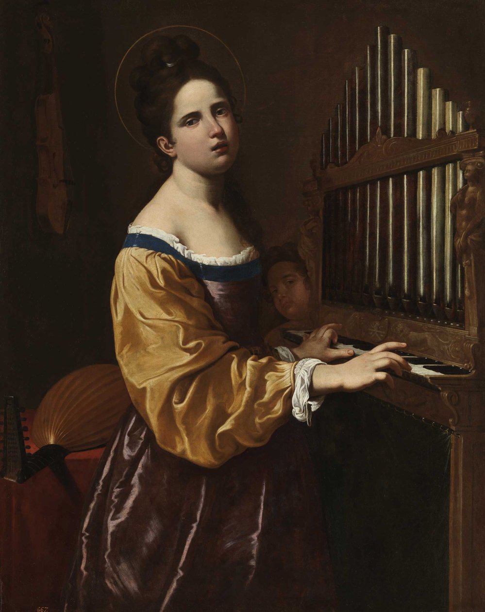Santa Cecília, depois de 1611. de Gramatica