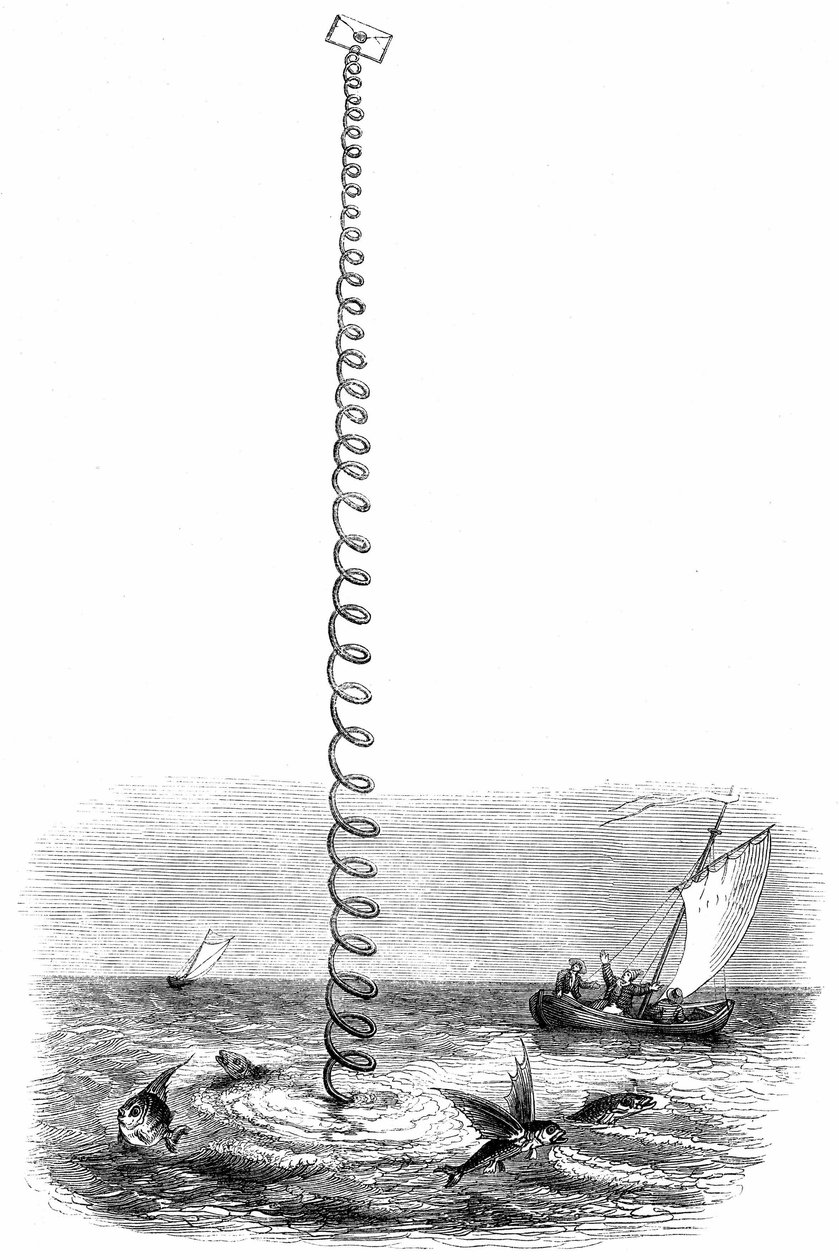 Ilustração para o romance "Un Autre Monde" de Henri Fournier de Grandville (1803 47)