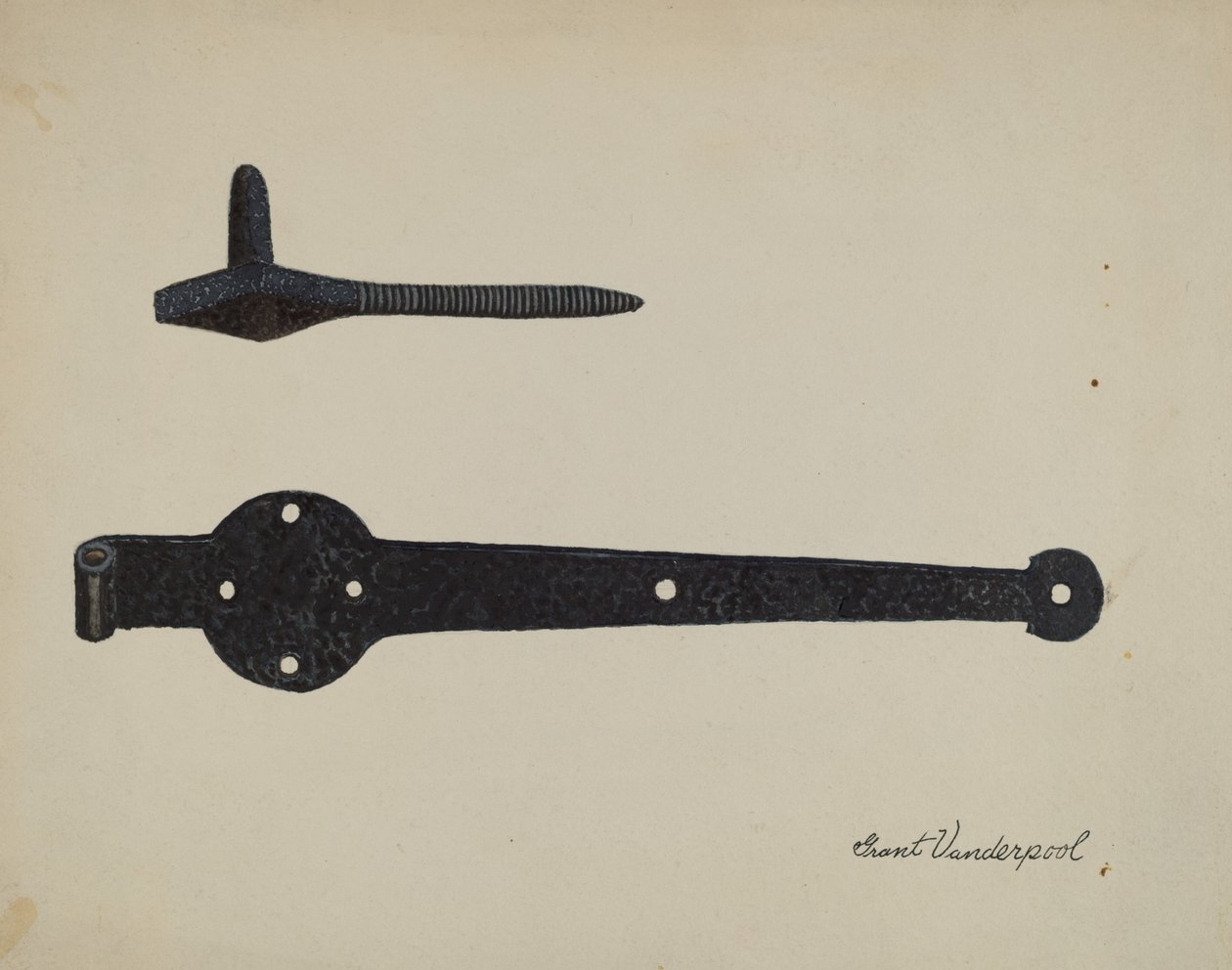 Hardware (dobradiça) de Grant Vanderpool