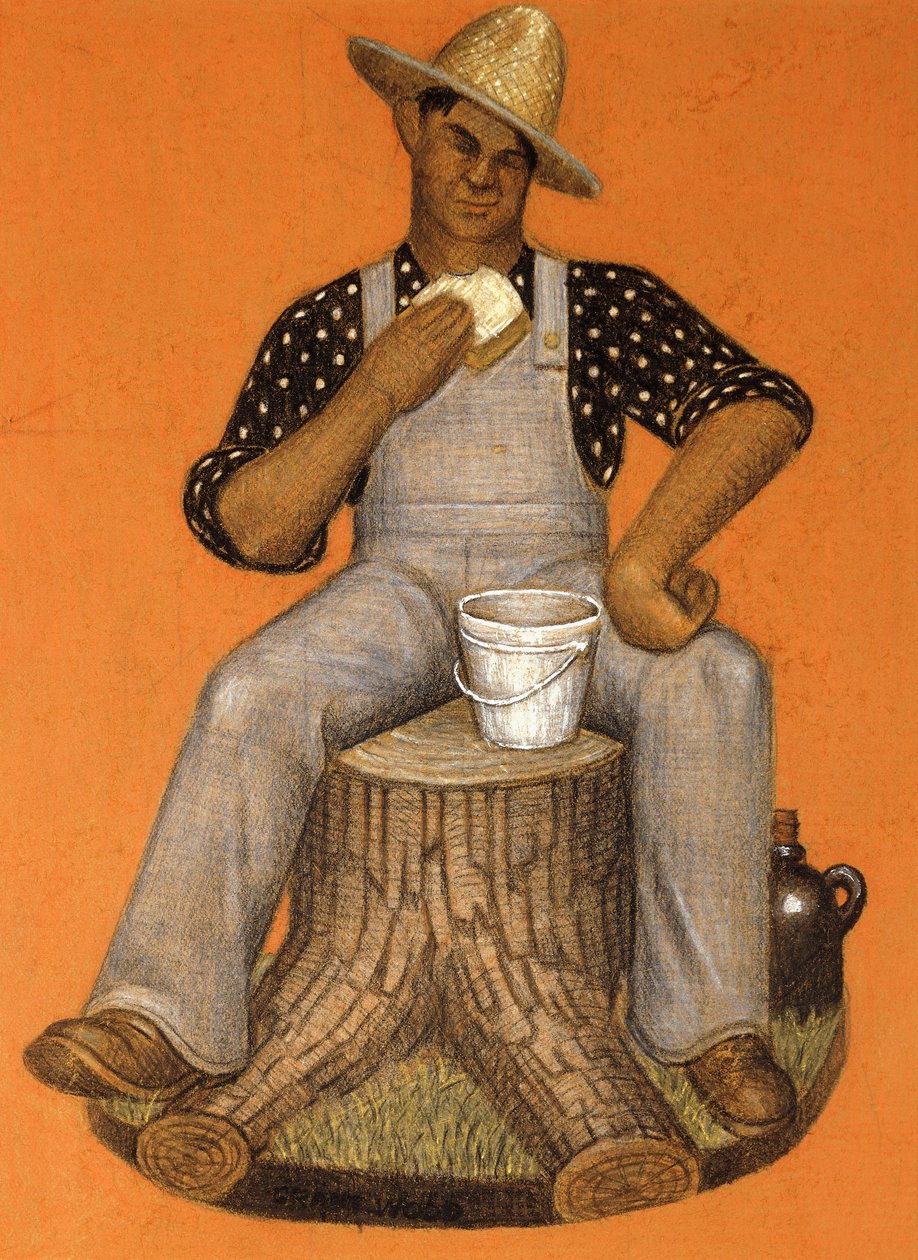 Contratado, de Grant Wood