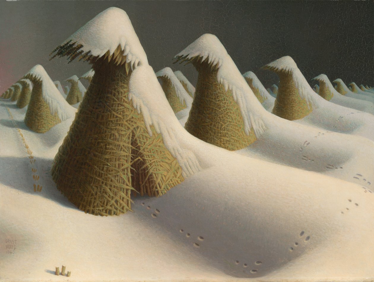Janeiro, 1940-41 de Grant Wood