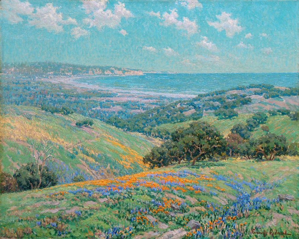 Costa de Malibu, primavera de Granville Redmond