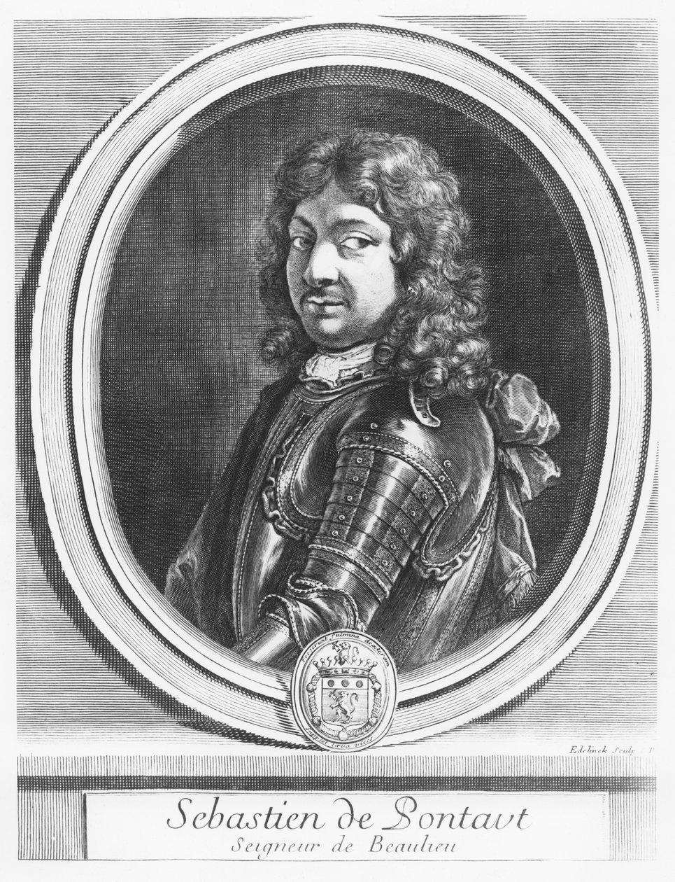 Sebastien de Pontault de Gérard Edelinck