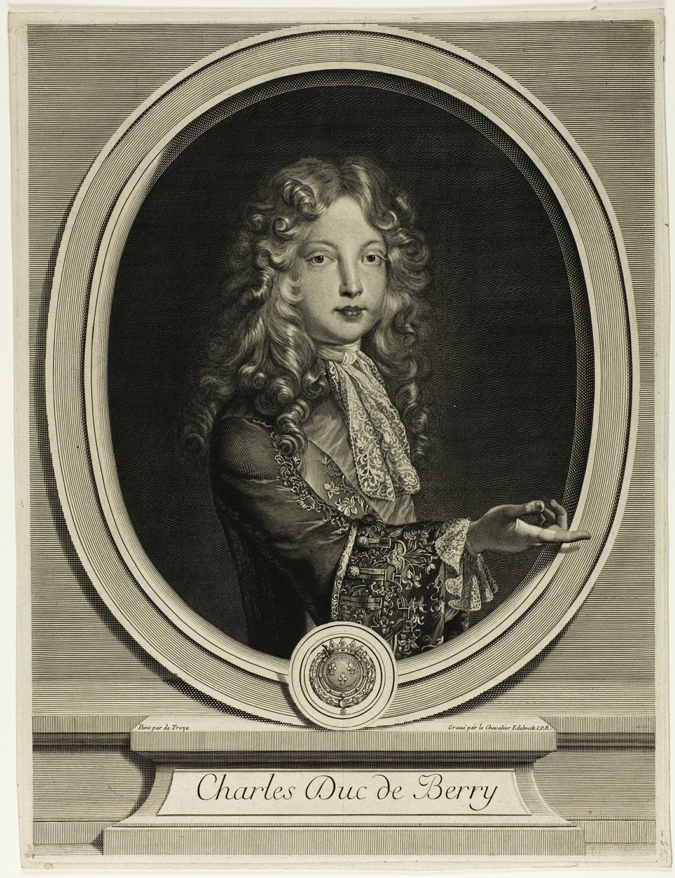 Charles Duc de Berry de Gérard Edelinck