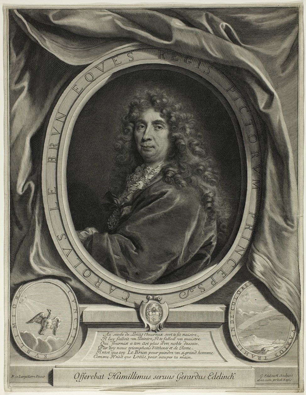 Charles le Brun de Gérard Edelinck