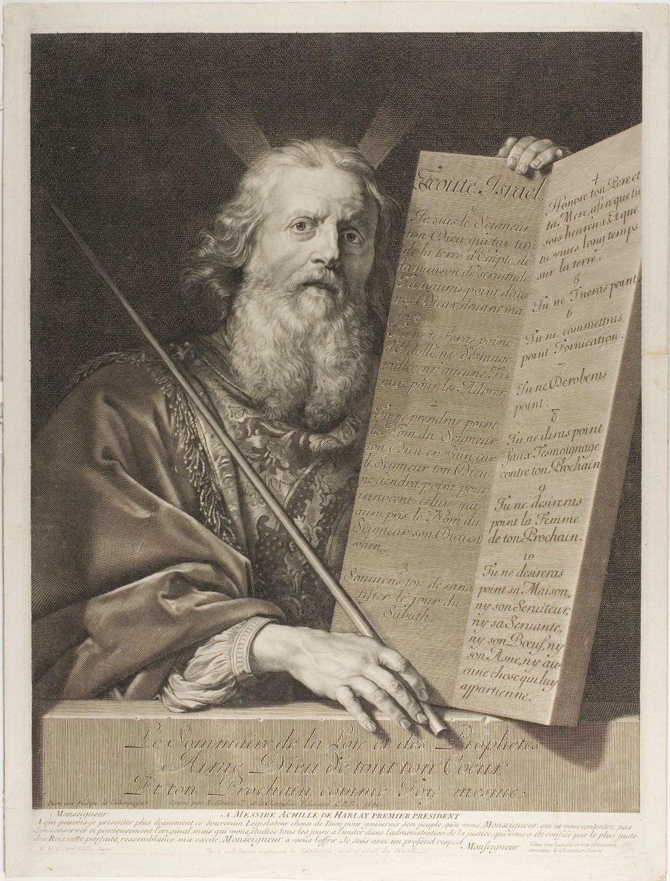 Moisés de Gérard Edelinck