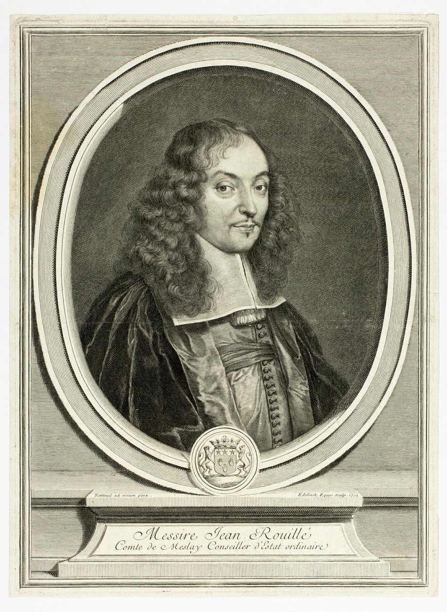 Sir Jean Rouille, Conde de Meslay de Gérard Edelinck