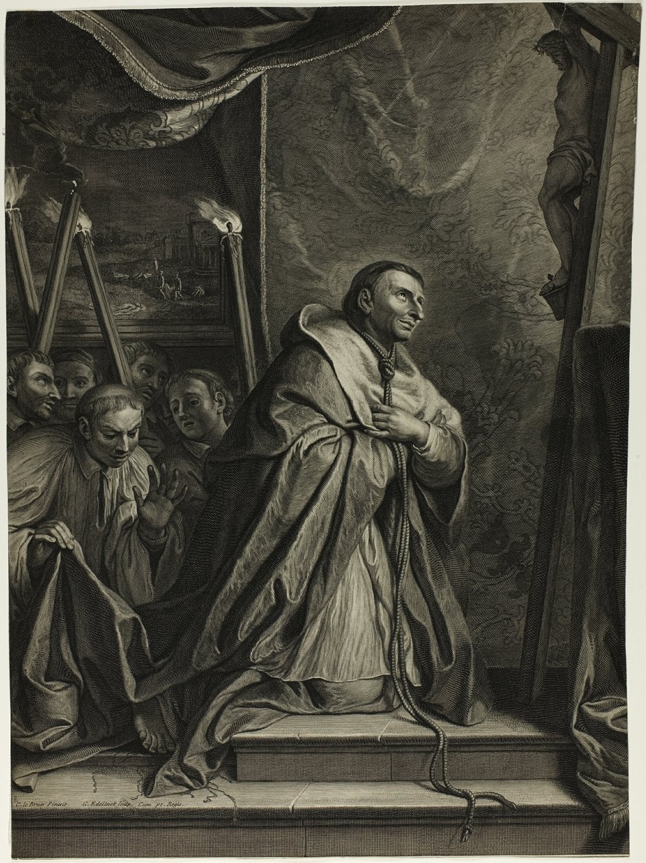 São Carlos Borromeu de Gérard Edelinck