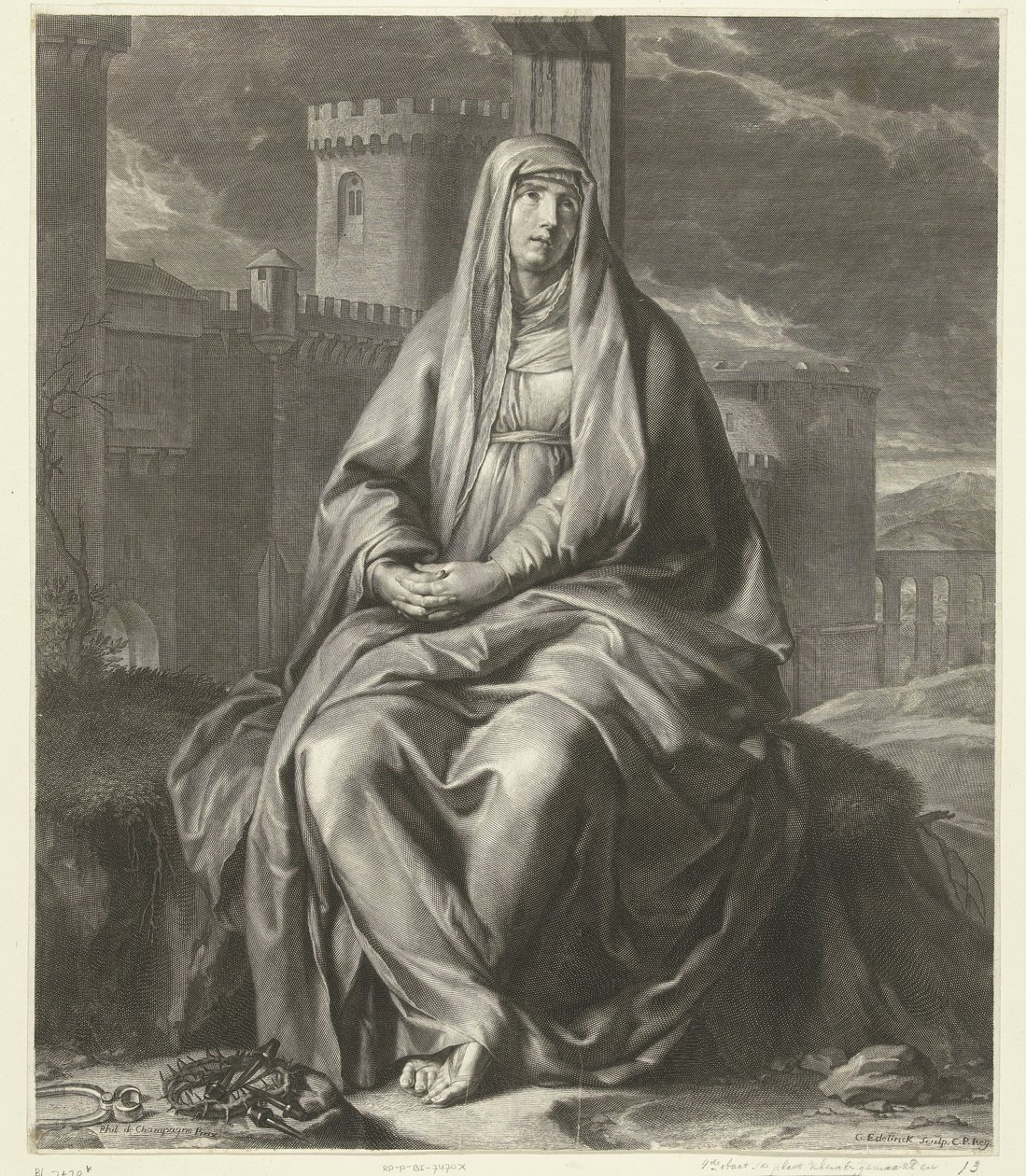 Mary em Trepidação
Mater Dolorosa de Gérard Edelinck