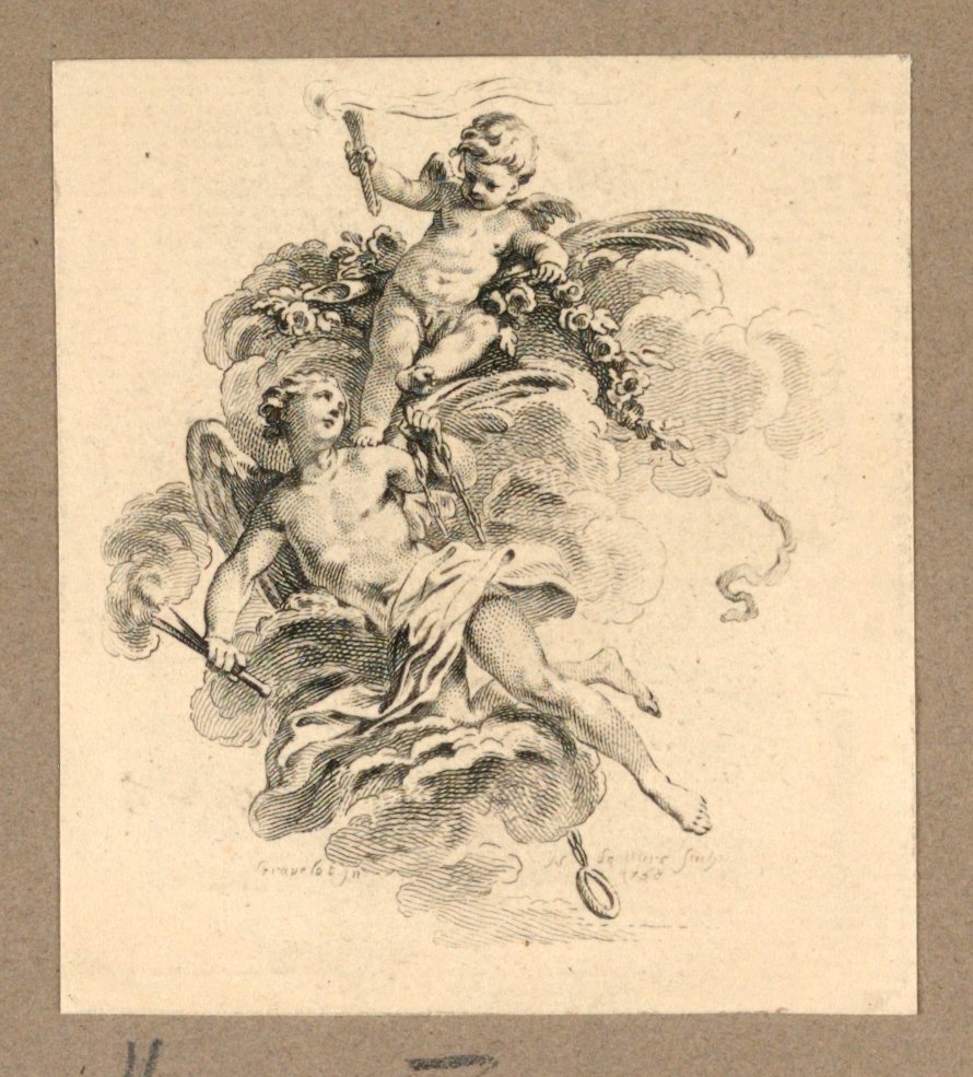 Hímen e Putto de Gravelot