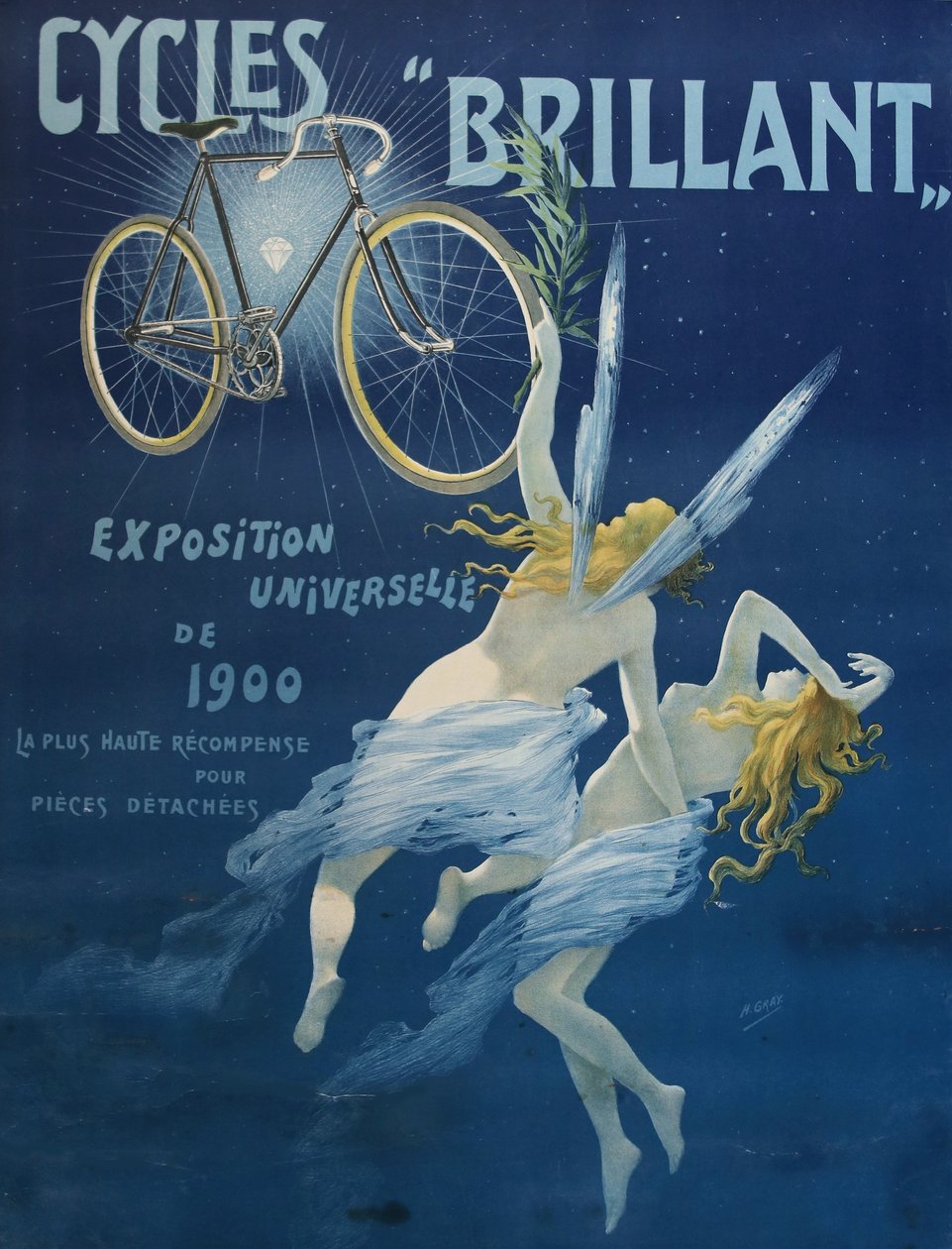 Ciclos Brilhantes - Exposição Universal de 1900, 1899-1900. de Gray