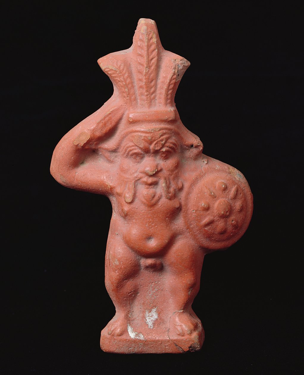 Estatueta do deus egípcio da casa Bes de Greco Roman
