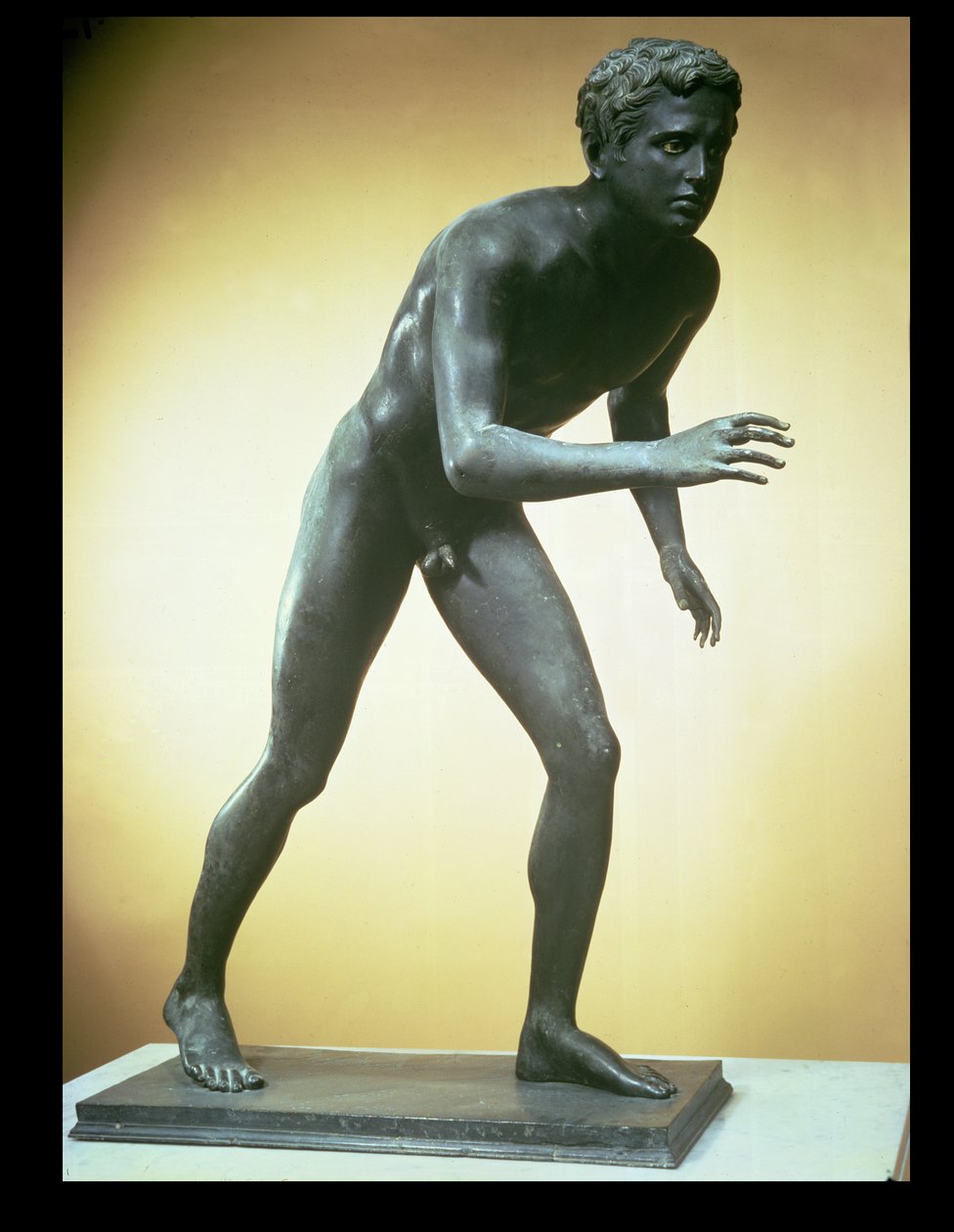 Um corredor (bronze) de Greek