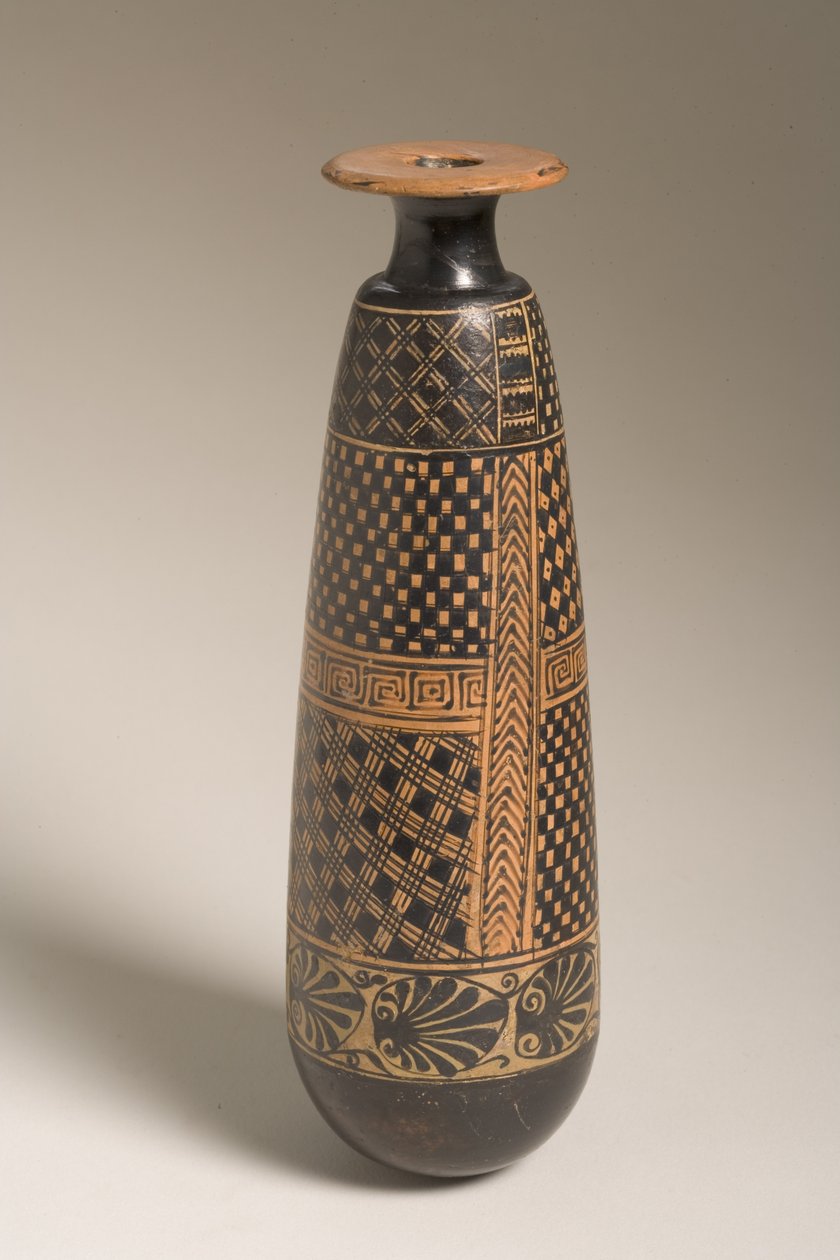 Alabastron sótão (terracota) de Greek