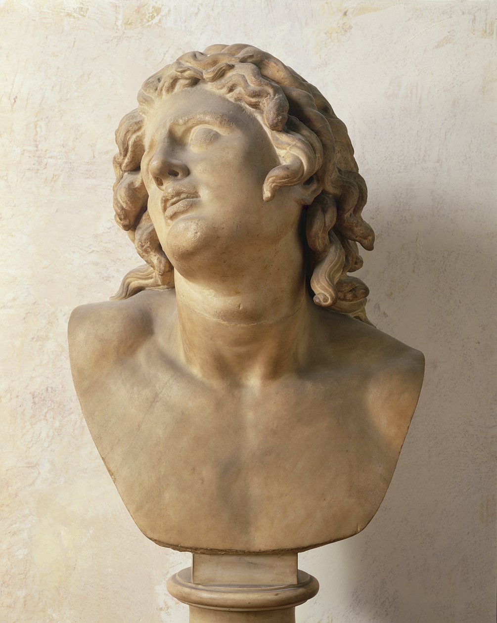 Busto de Alexandre III (356-323 aC), o Grande de Greek