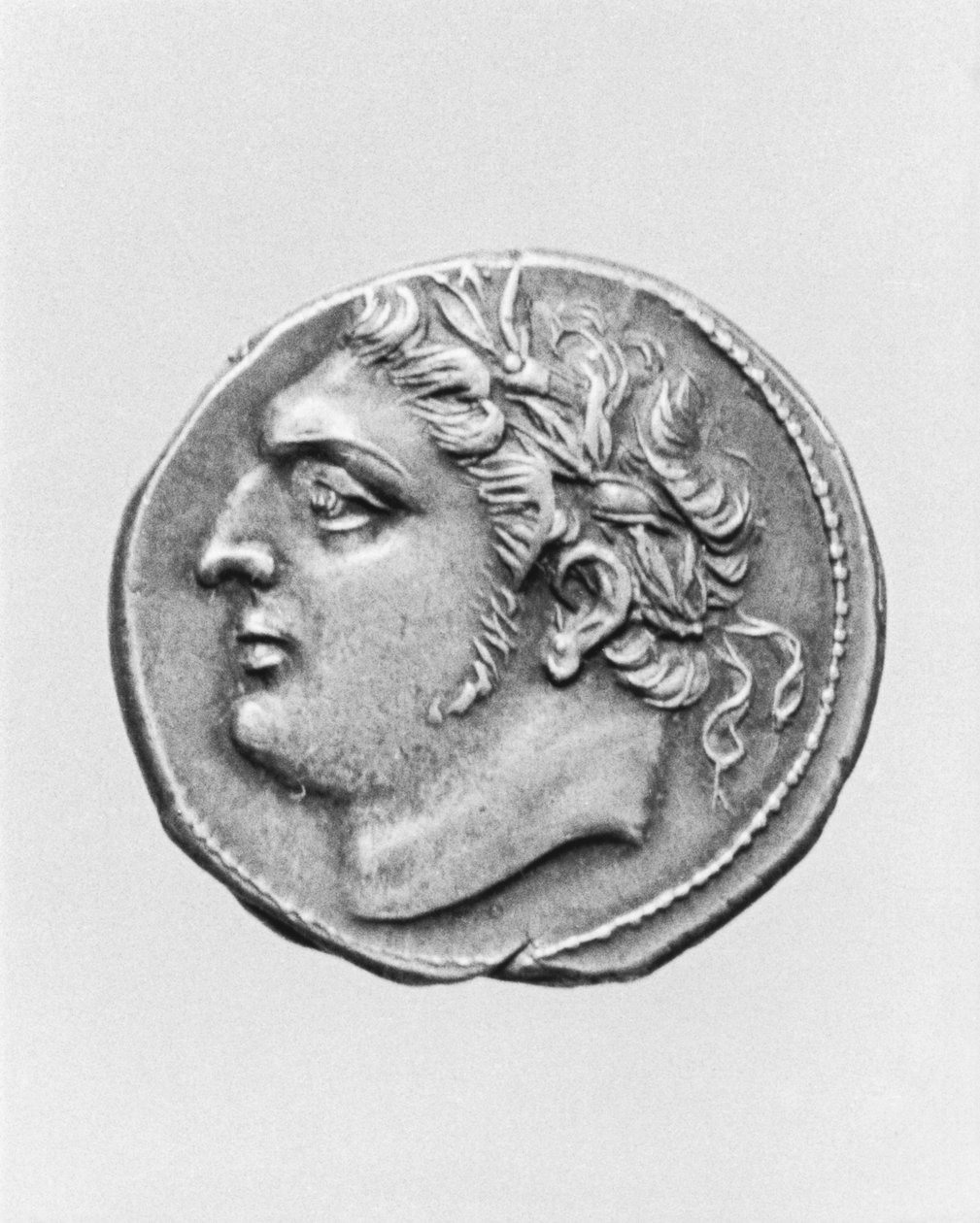 Jugurtha 160-100 BC rei da Numidia metal bw detalhe da foto de 239700 de Greek
