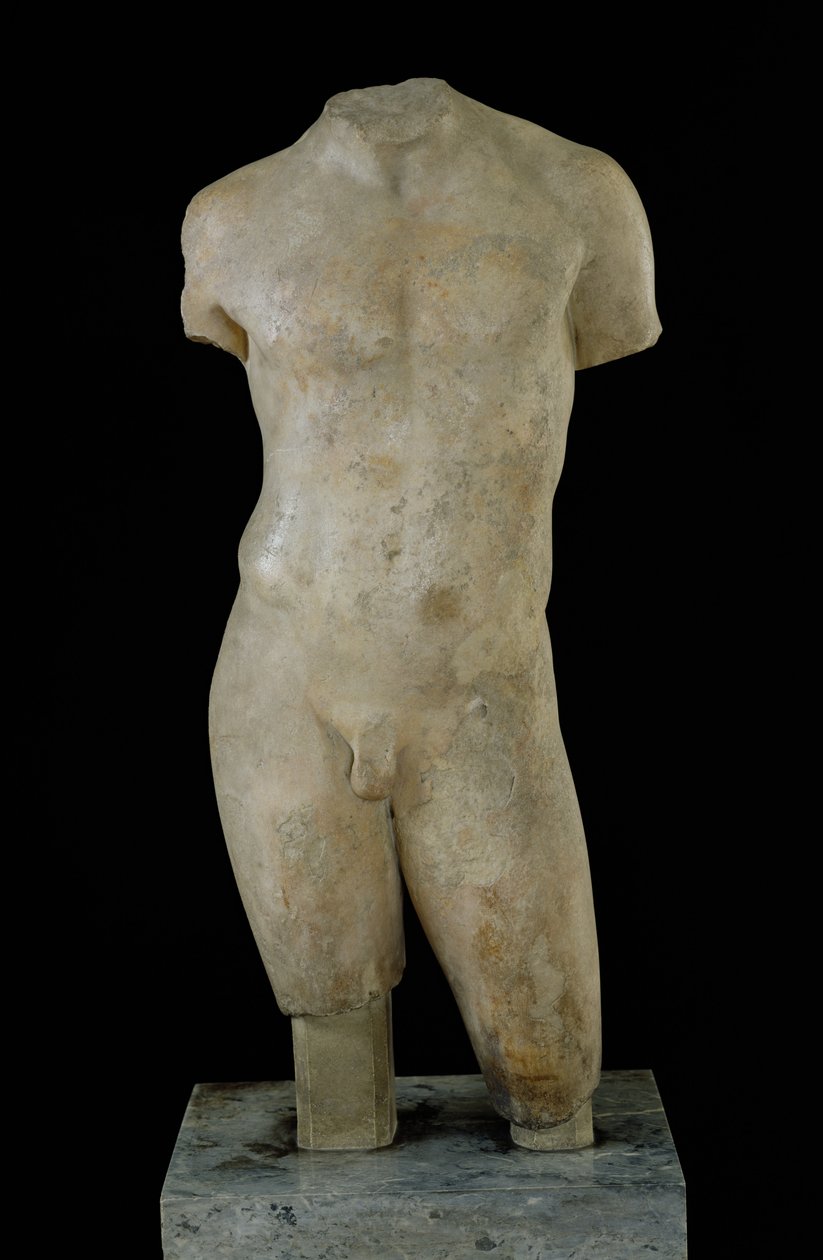 Torso masculino nu de Greek