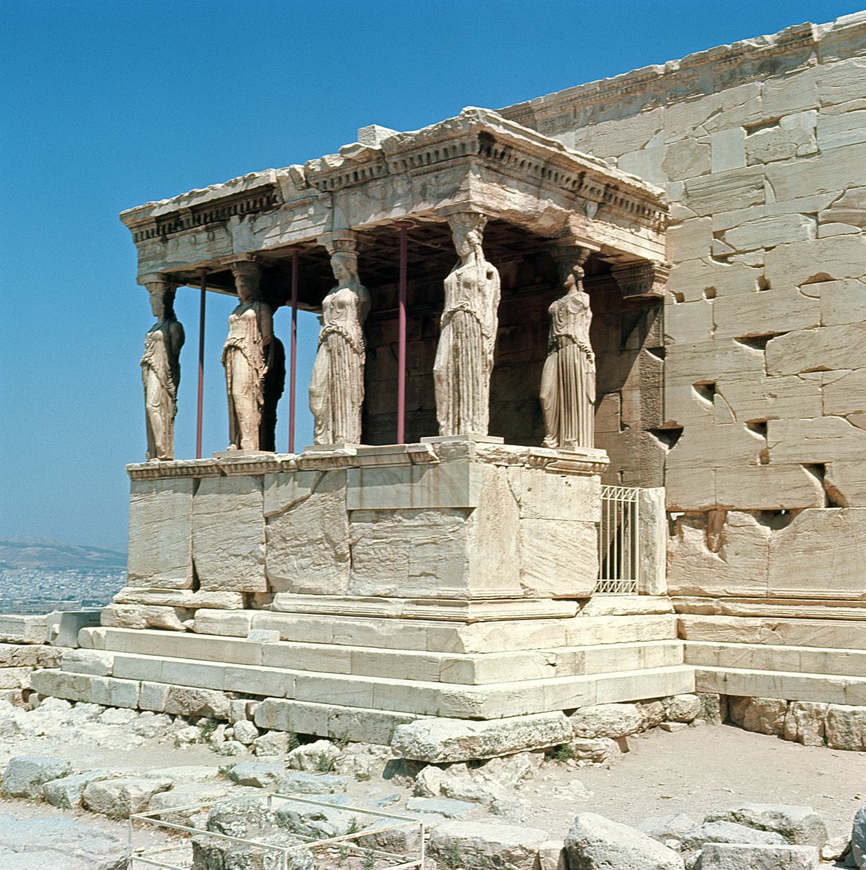 Pórtico das Donzelas, Erecteion, c.421-405 aC de Greek