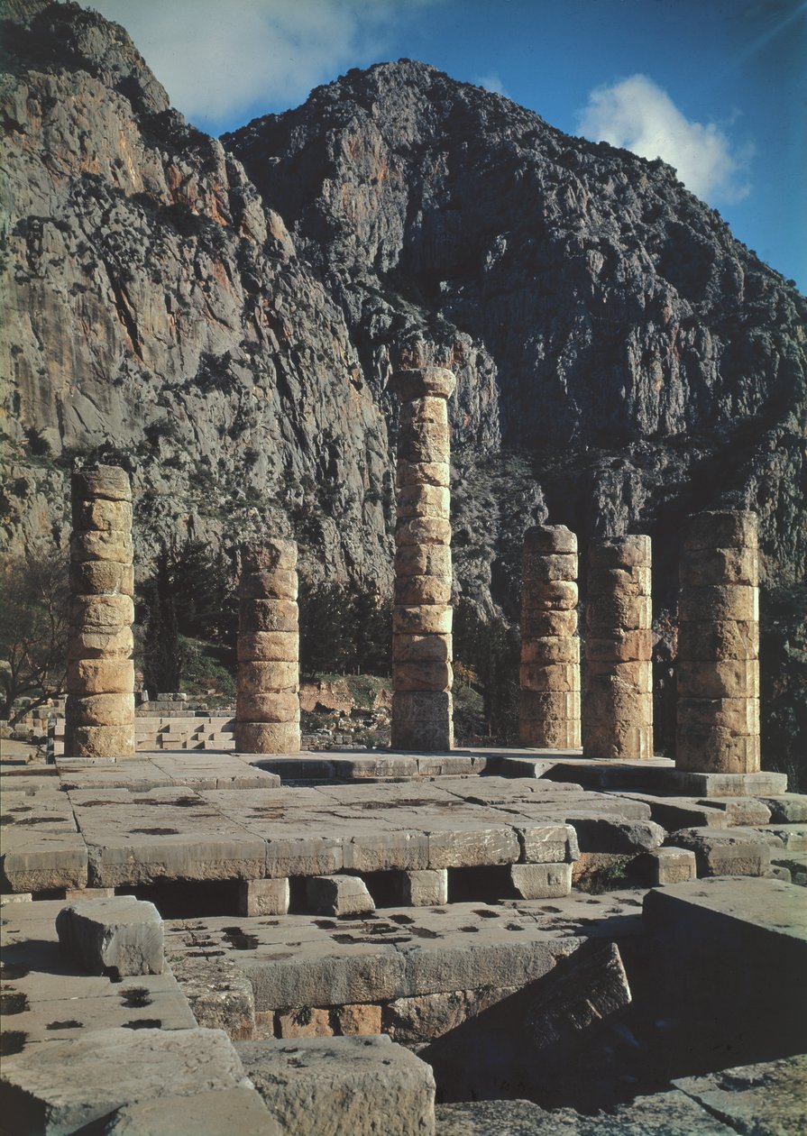 Ruínas do Templo de Apolo de Greek