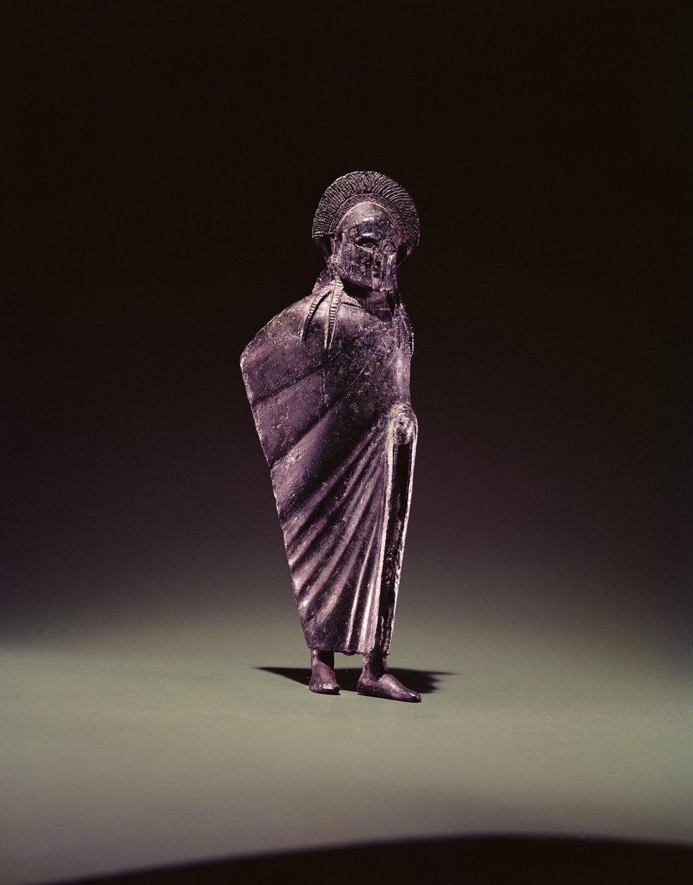 Guerreiro espartano (bronze) de Greek
