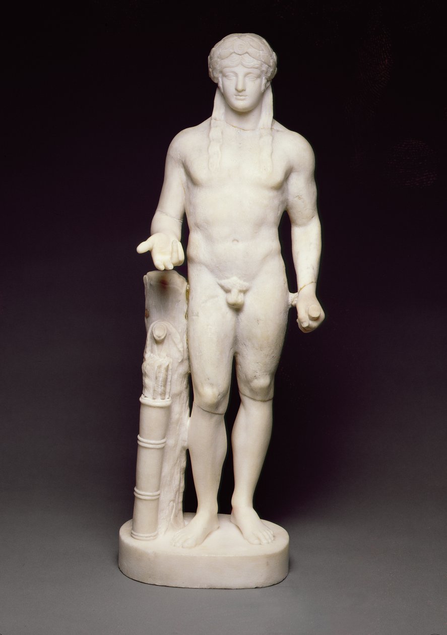 Estatueta de Apolo (mármore pentélico) de Greek