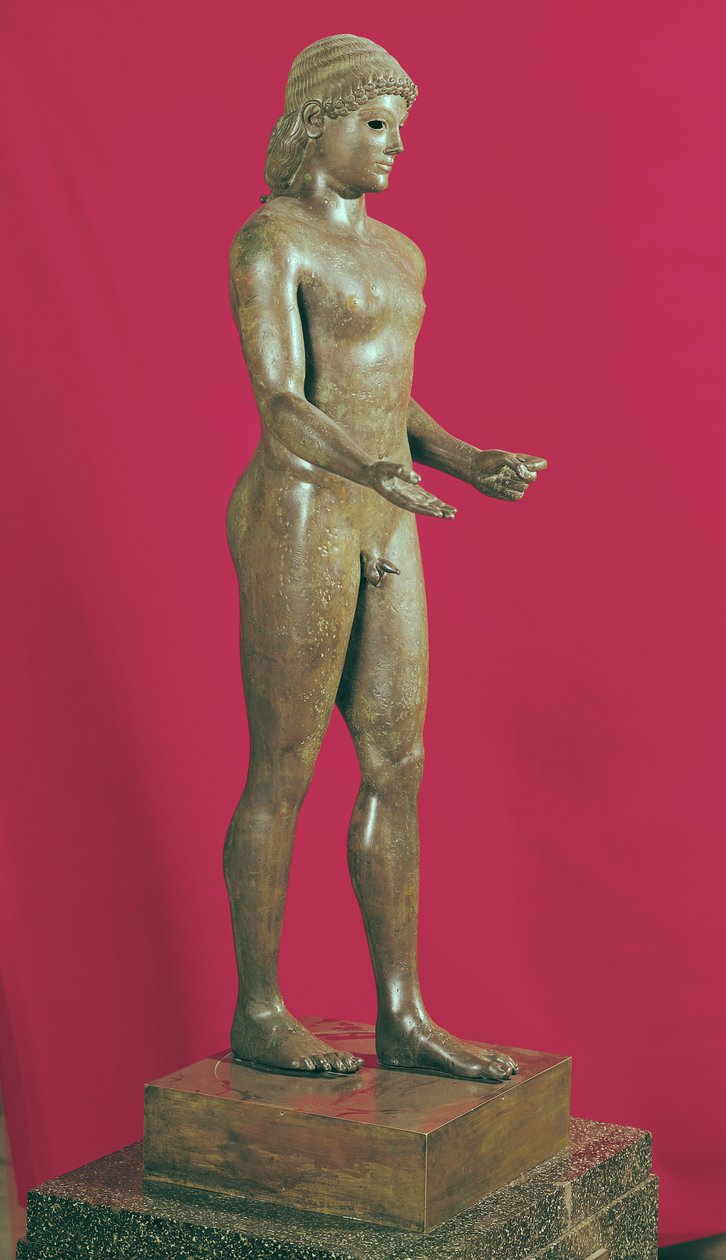 O Apolo de Piombino (bronze) (veja também 94610, 98014 e 98015) de Greek