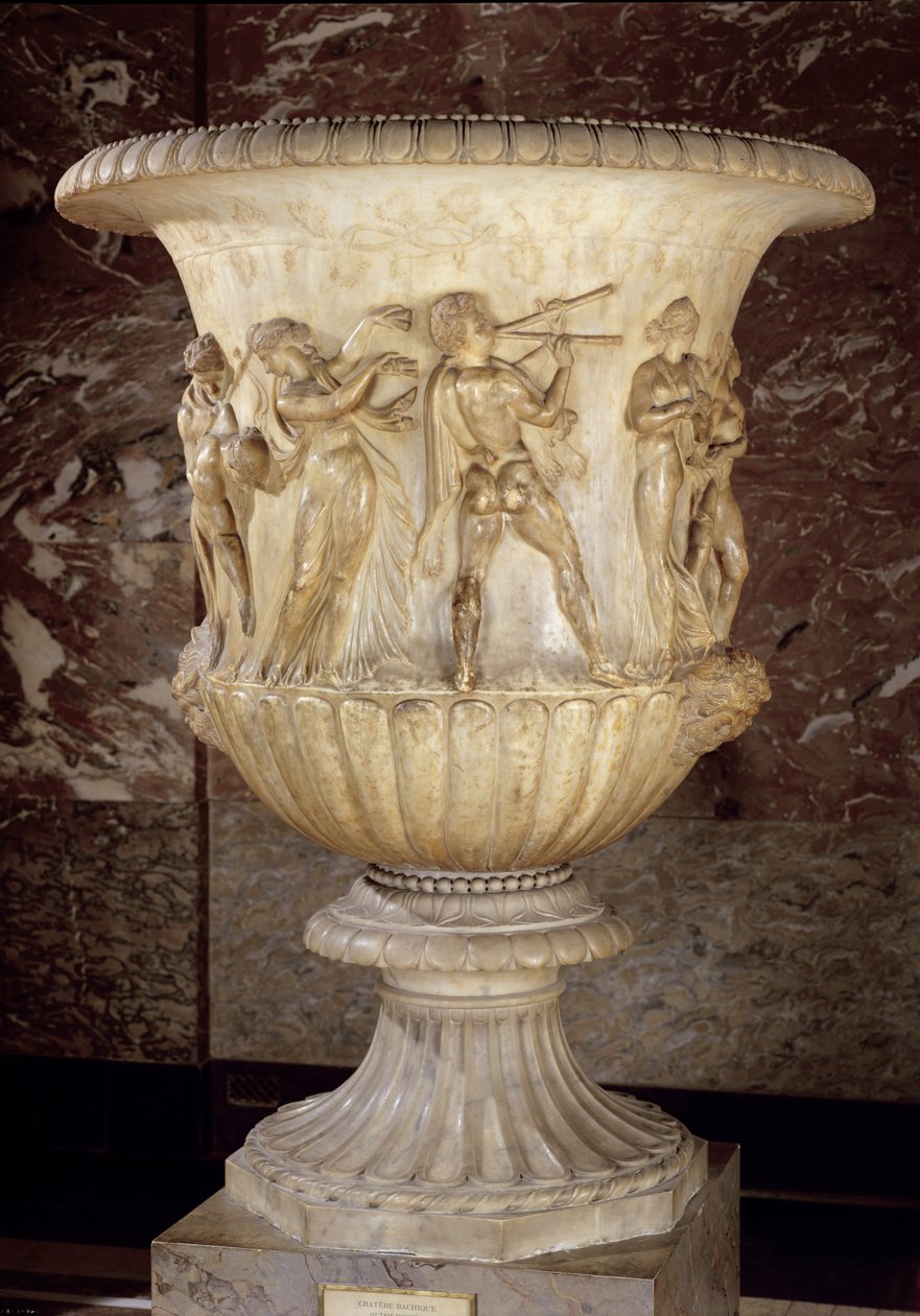 O vaso Borghese (mármore) de Greek