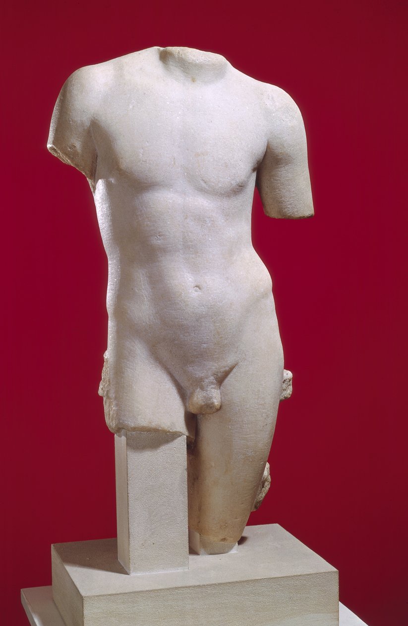 Torso de um jovem, de Glanum de Greek