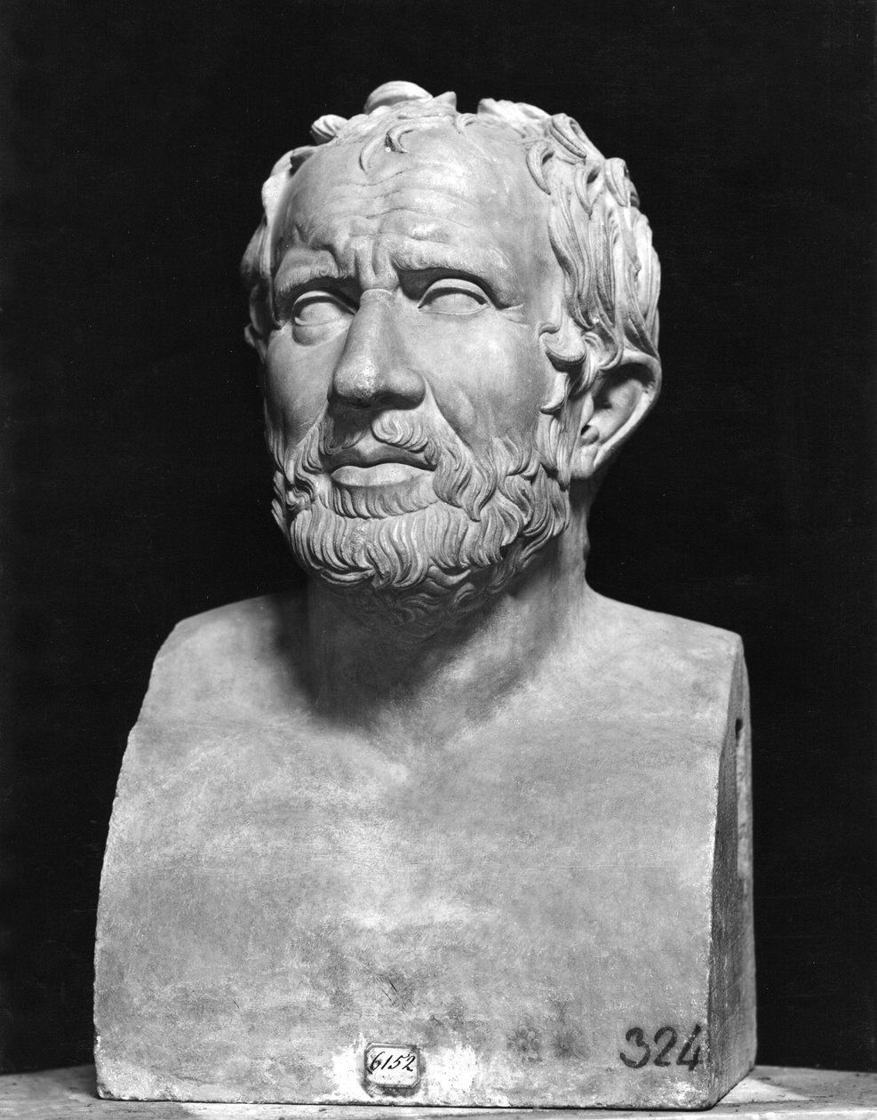 Busto de Zeno de Citium (c.335-c.264 aC) de Greek