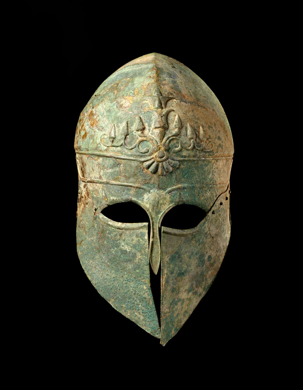 Capacete Corinthiano, c.495 aC de Greek