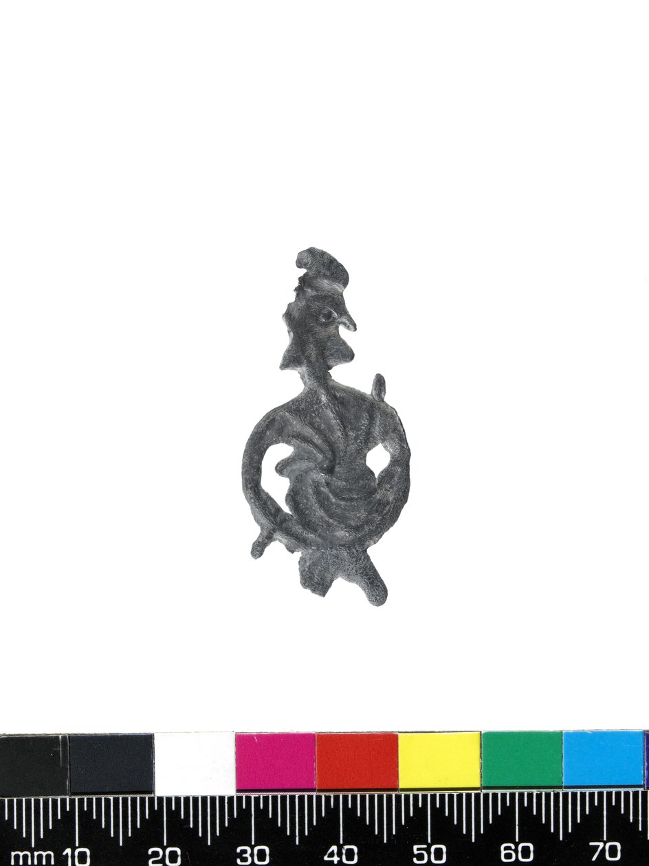 Figura de um guerreiro (chumbo) de Greek
