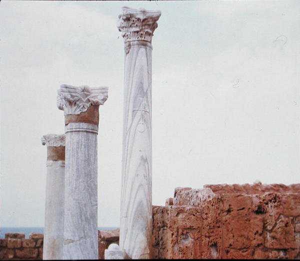 Colunas de mármore (foto) de Greek