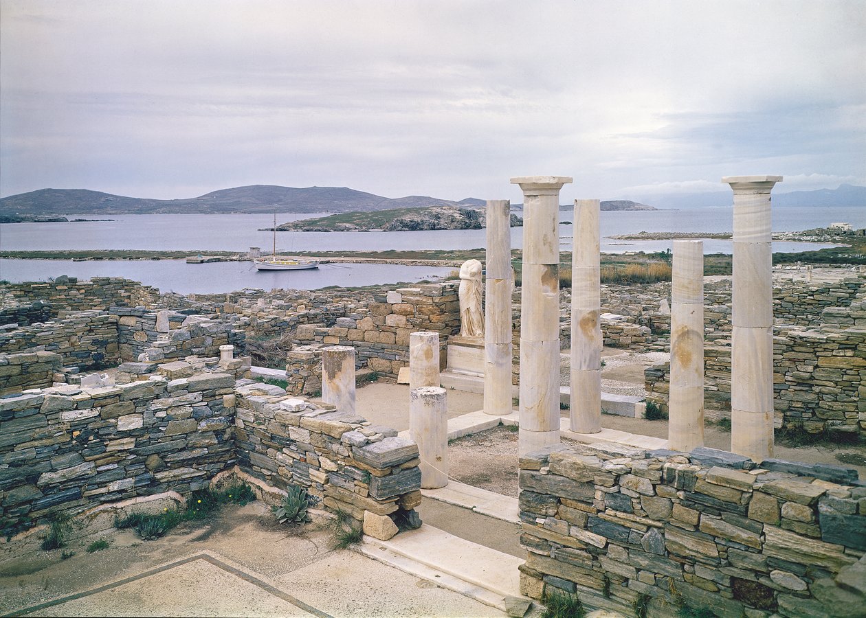 Vista da Casa de Cleópatra de Greek
