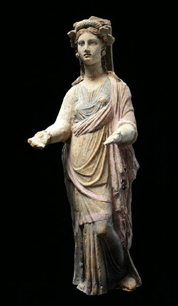 Figura de Canosan, séc. IV-3º AC (terracota) de Greek Greek
