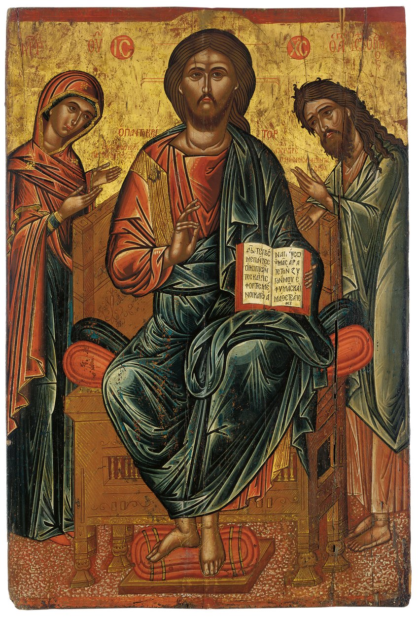 A Deisis, c.1600 de Greek School