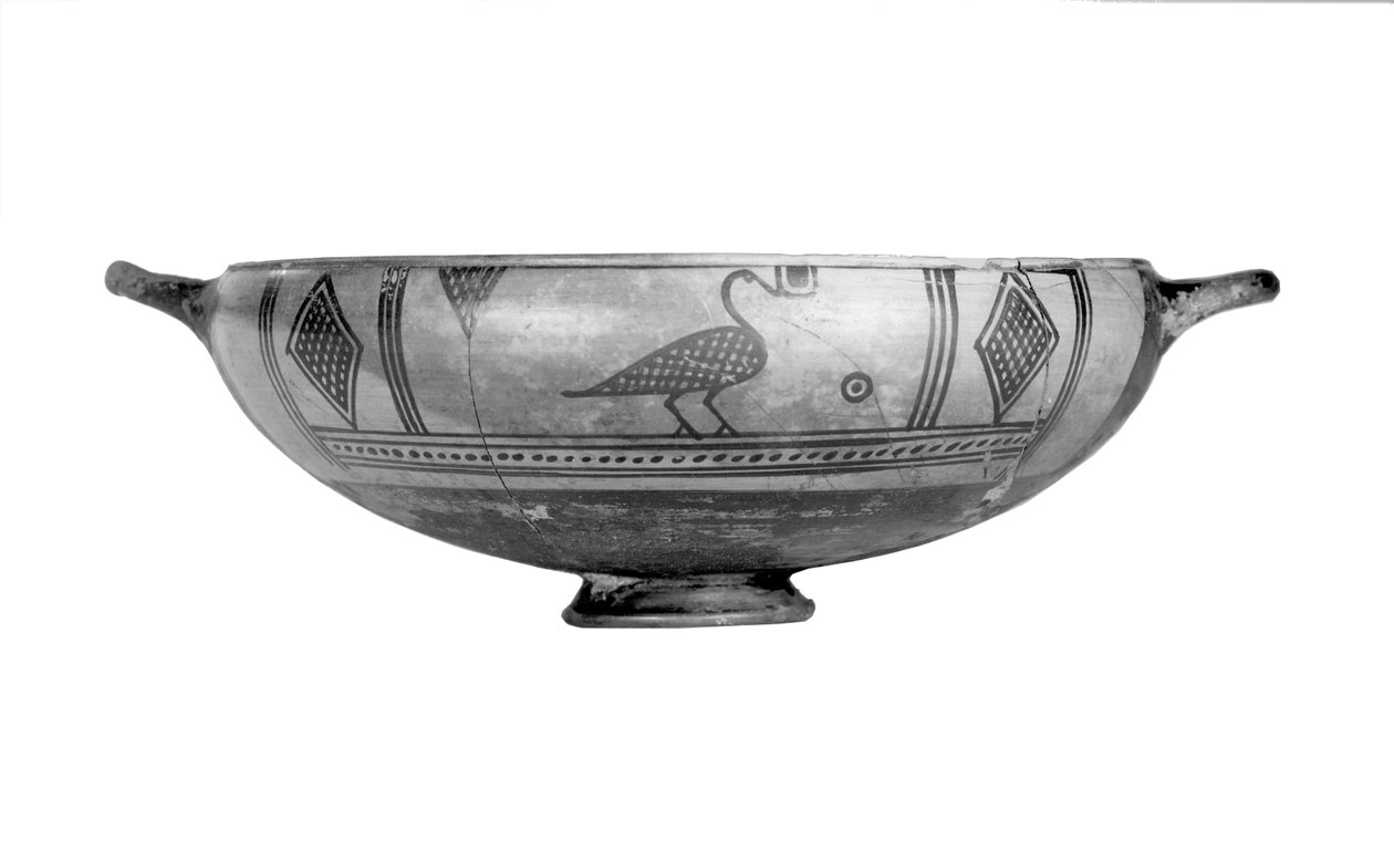 Bacia Ionian Bird (cerâmica) de Greek School